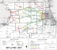 Northern Illinois Railroads Coverage Map